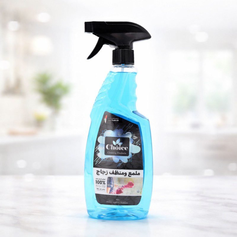 ملمع ومنظف زجاج من تشويس Choice سعة 750 مل